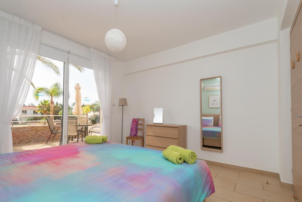 Narcissos 'Nissi Beach' Apartment C3 Ayia Napa Exterior foto